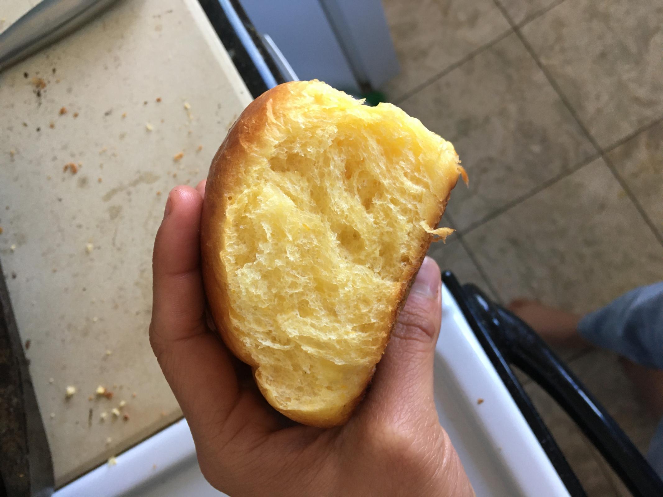 Sweet potato brioche The Fresh Loaf