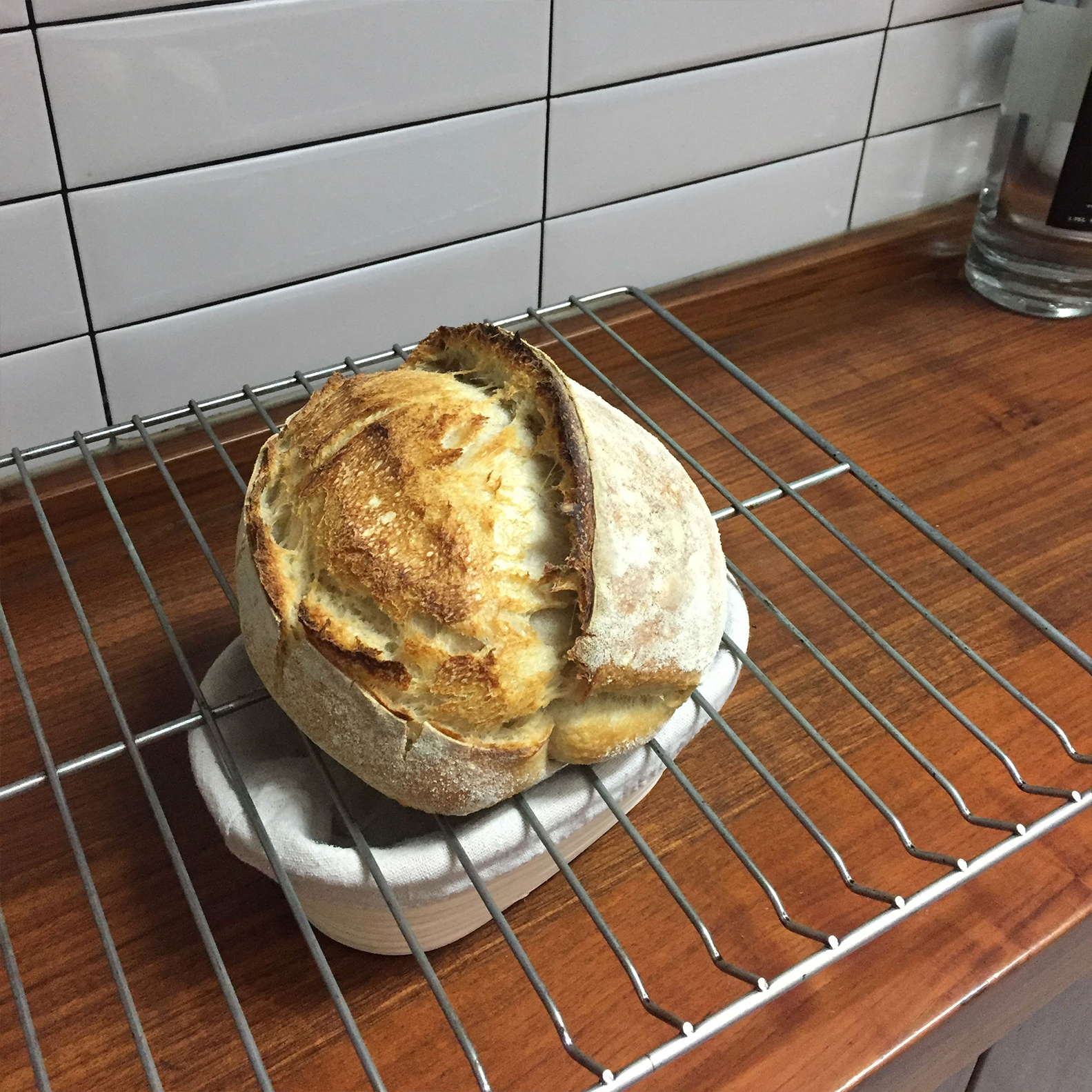 65 sourdough batard (t65 t80 organic flour) The Fresh Loaf