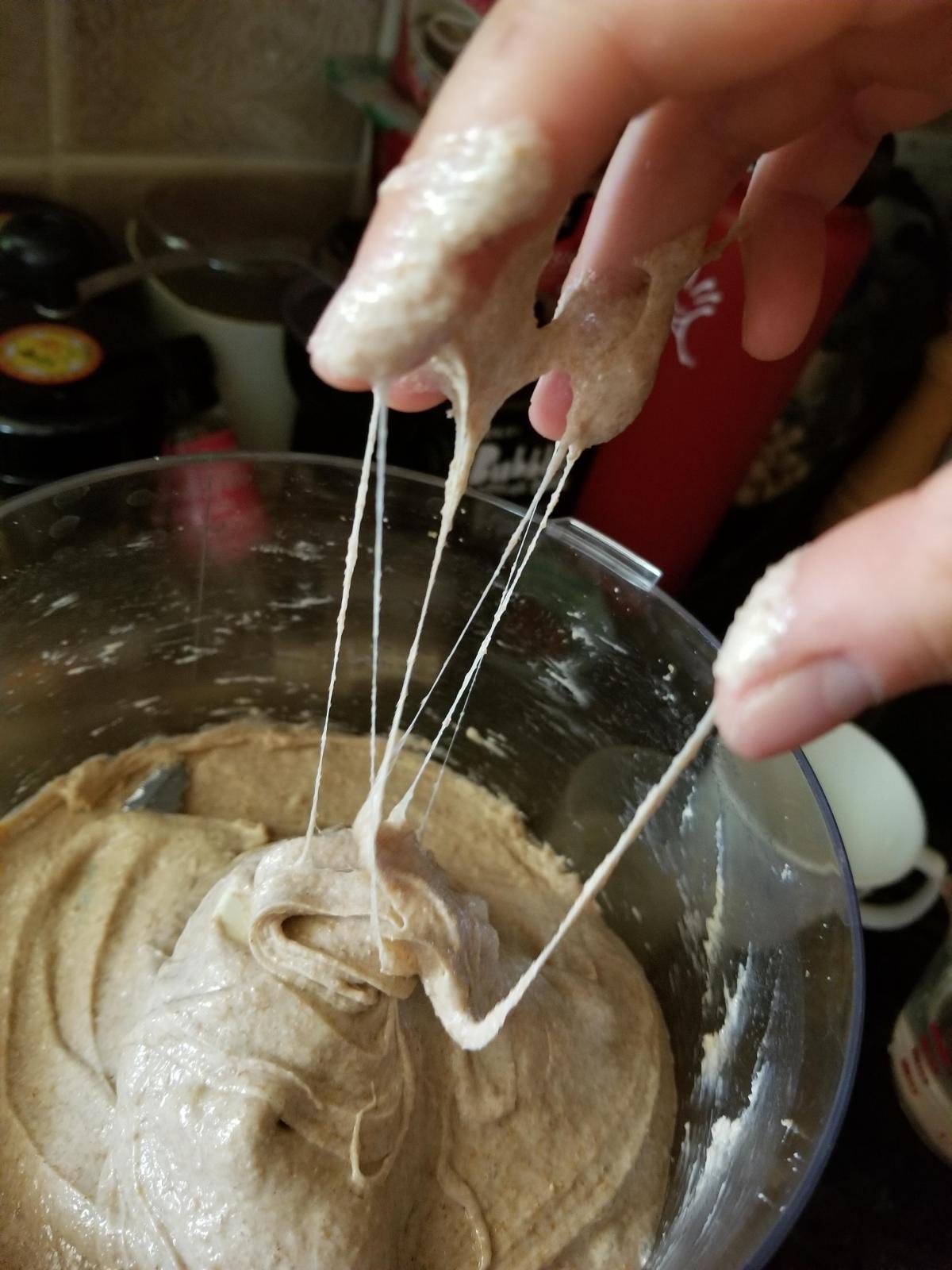 high hydration dough looks like chewing gum? The Fresh Loaf