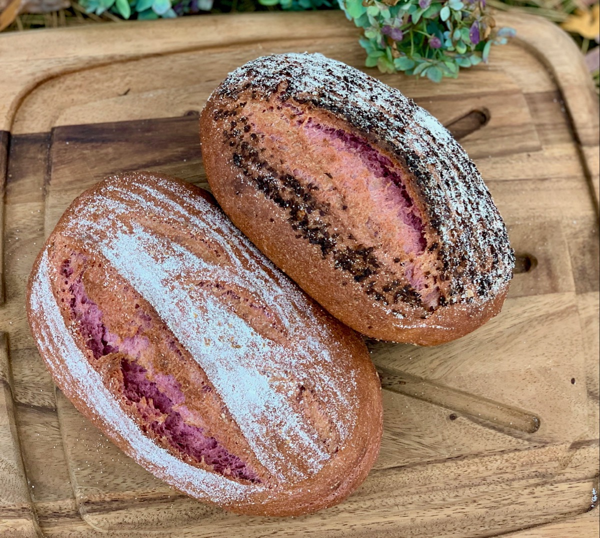 Purple CornPurple Sweet Potato Bread The Fresh Loaf