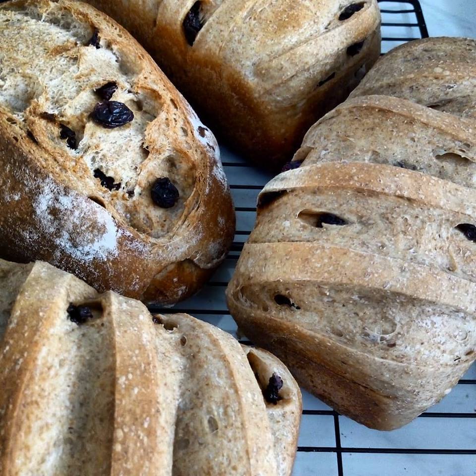 Raisins loaf with raisins wildyeast starter The Fresh Loaf