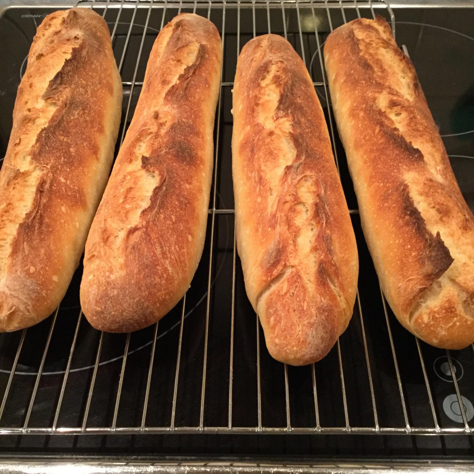 Baguettes and a blow out! The Fresh Loaf
