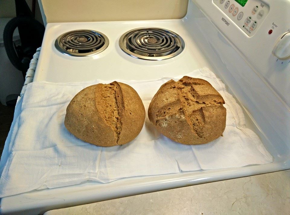 White Whole Wheat Sourdough Boules The Fresh Loaf