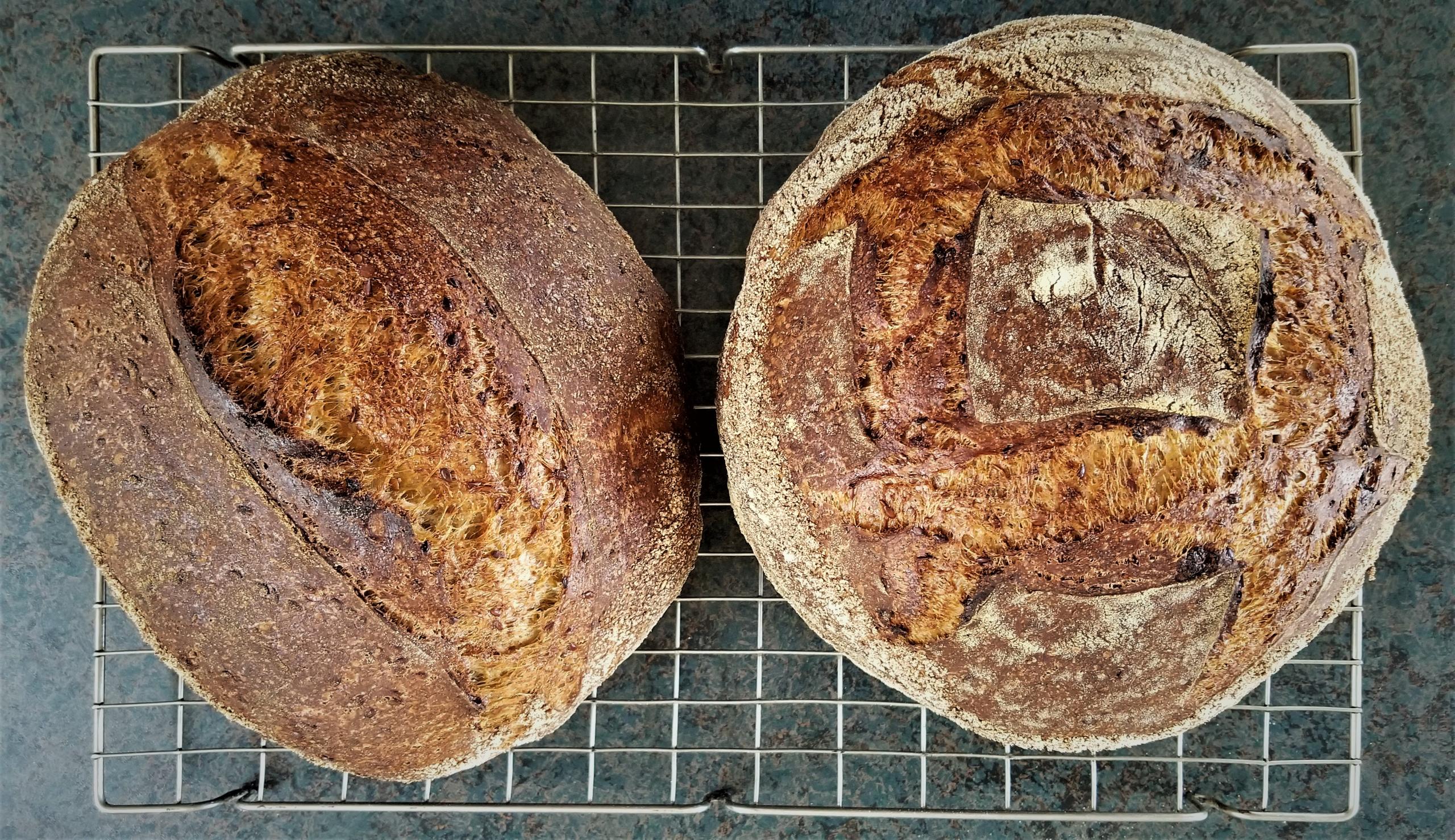 Variation On A Tartine Oat Porridge Bread Theme The Fresh Loaf