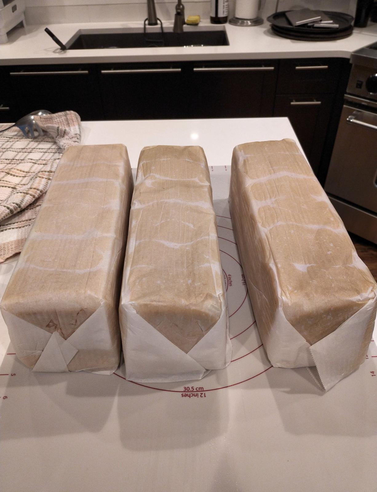 Parchment Wrapped Loafs
