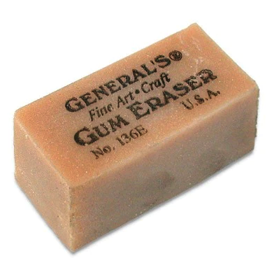 Geneal's Traditional Gum Eraser