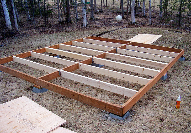 Garden Shed Floor