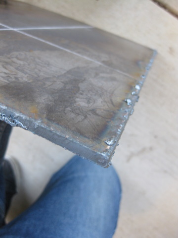 steel plate, edges