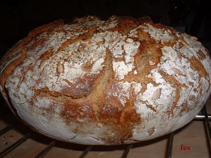 first Mini white rye flour with seeds
