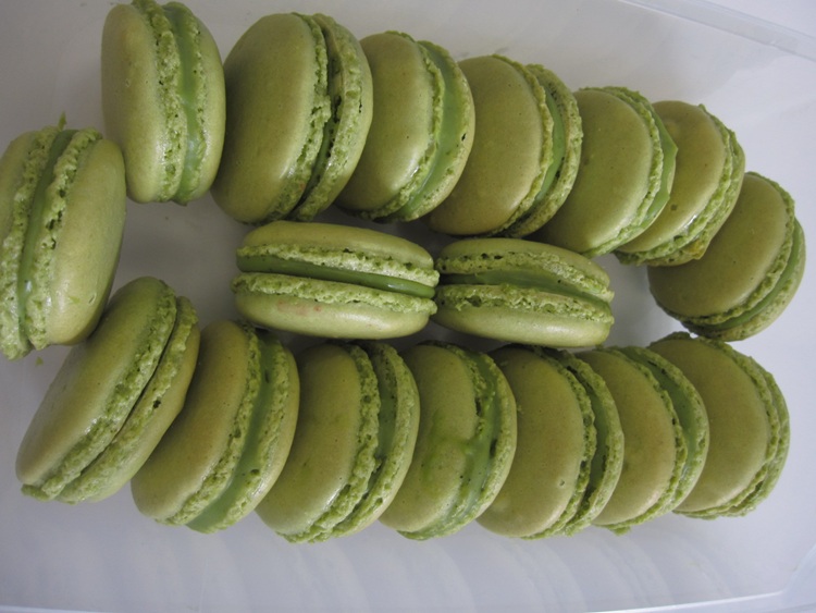 Green Tea Macarons