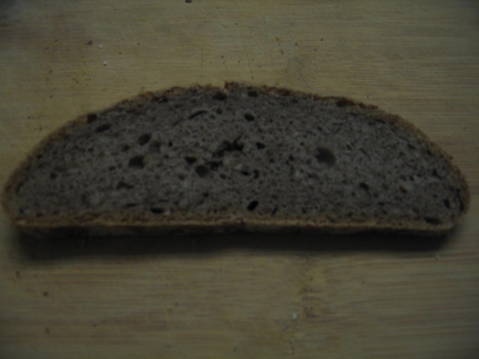 Two-Dough Crumb Closeup