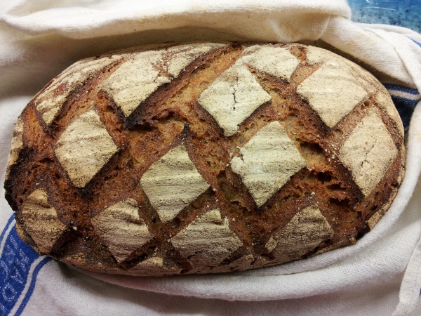 Landbrot Backhausart Beate S Version - Rezepte Suchen