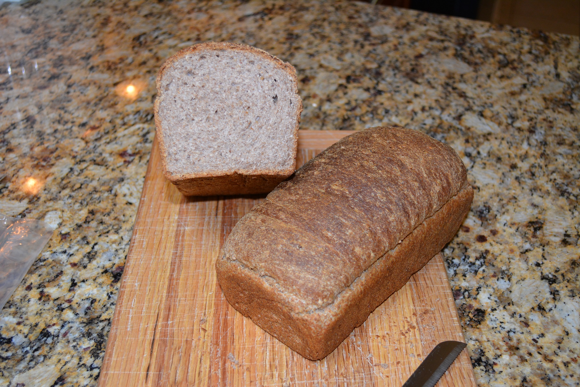 Oatmeal Pecan Wheat Loaf