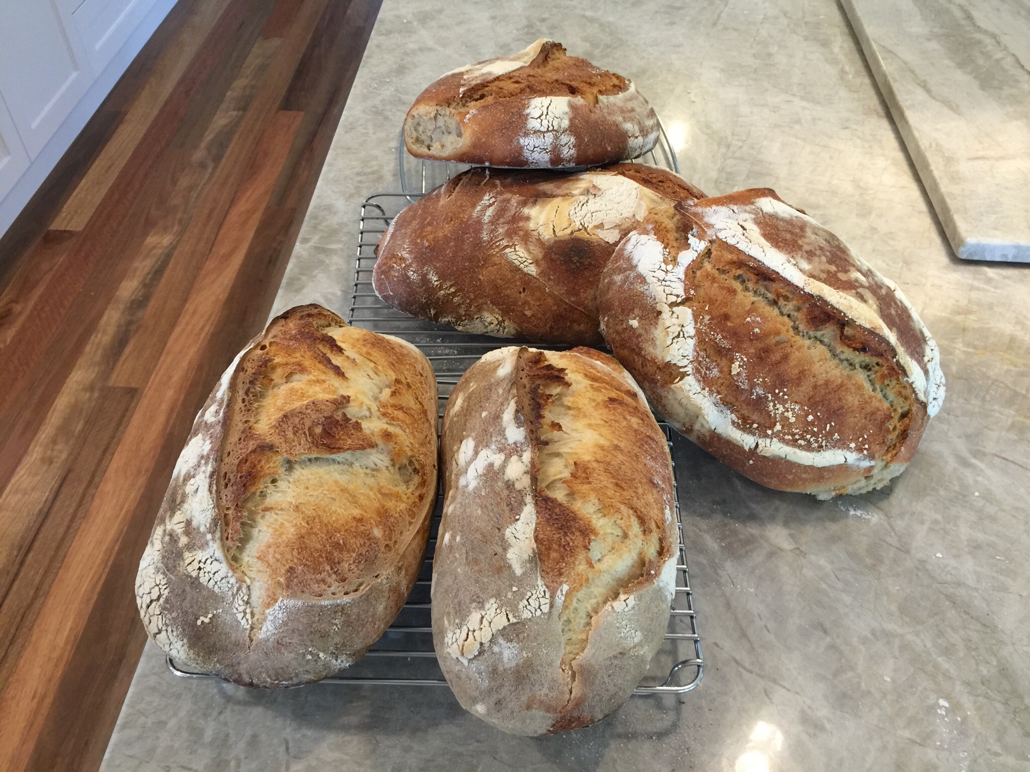 Fresh loaves