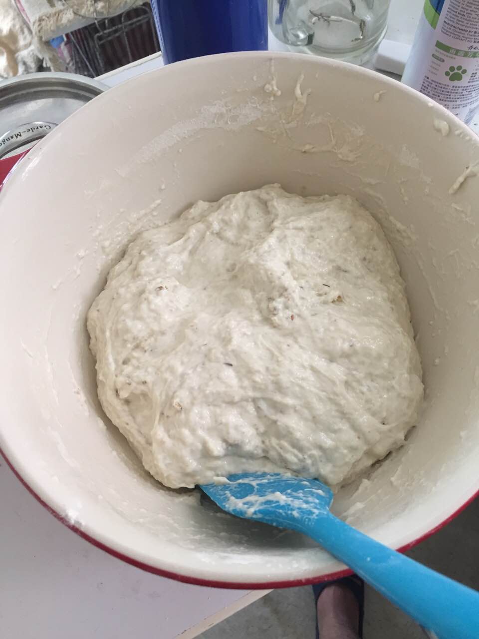 final dough just mixed