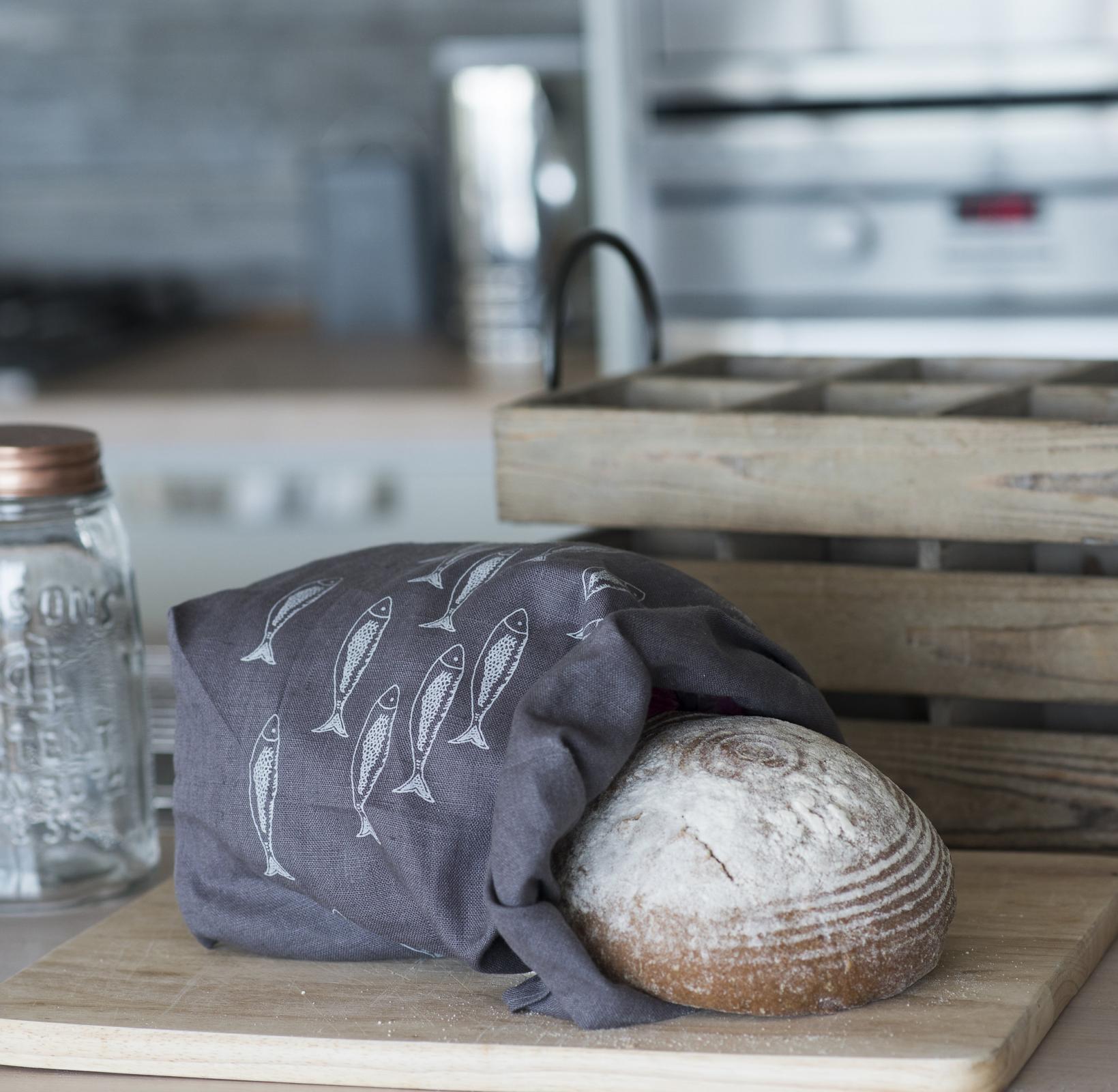 Linen Bread Bag From The Quayside Collection