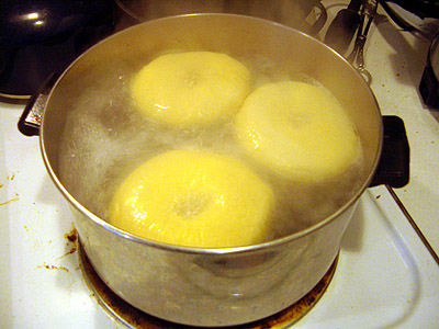 boiling bagels