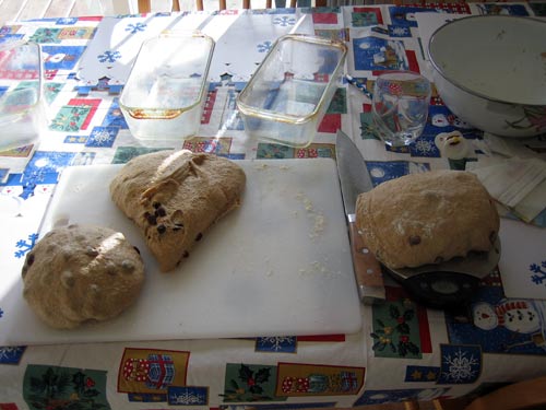 shaping loaves