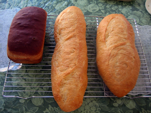 three loaves