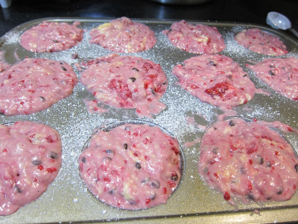 Raspberry Muffins