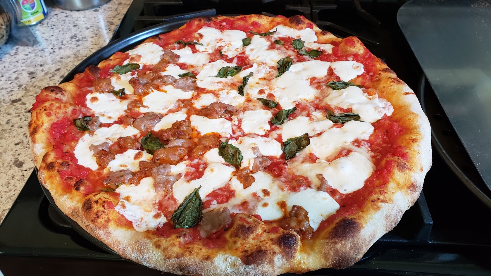 Tonight's NY Style Pizza The Fresh Loaf