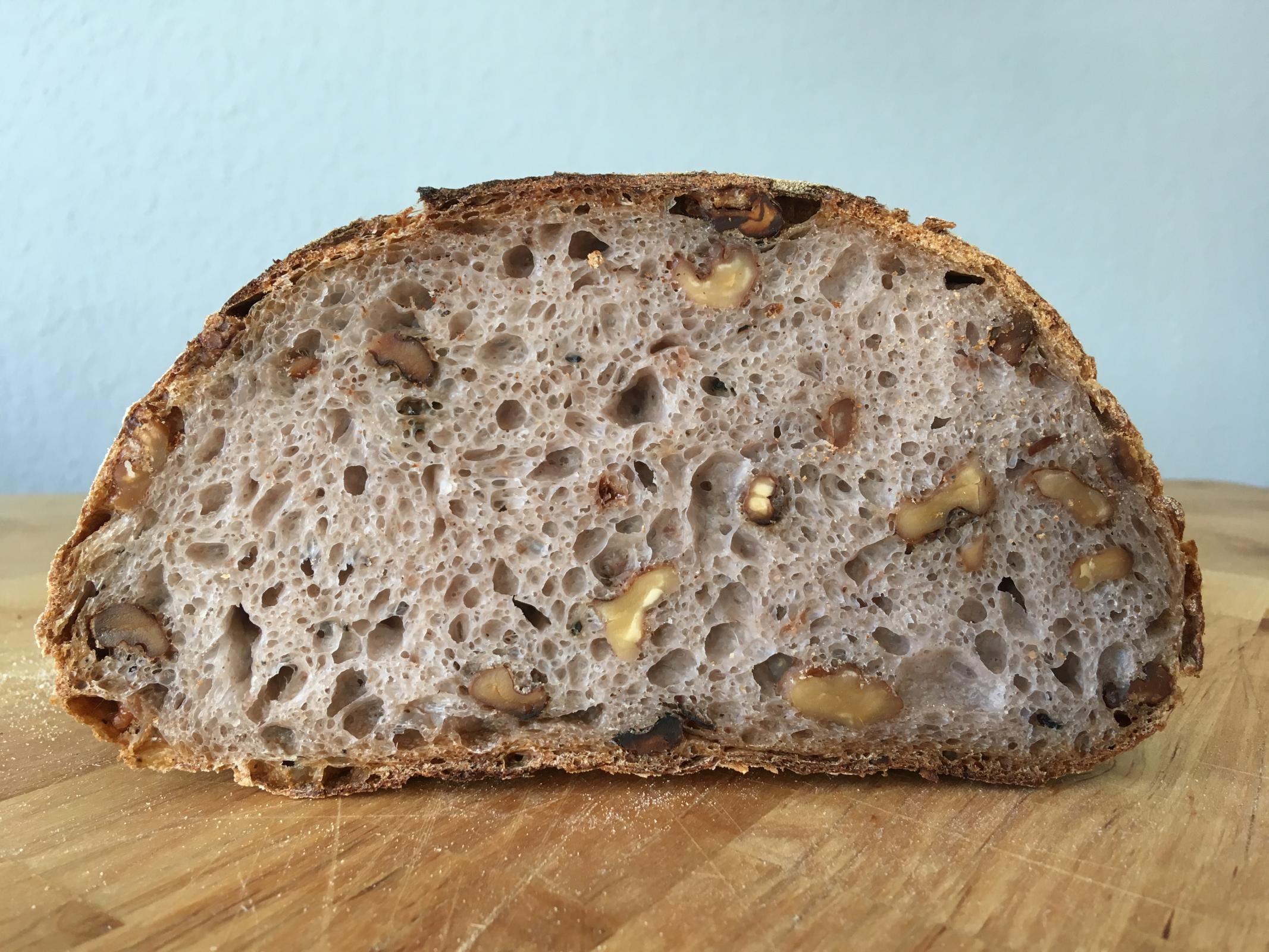 FWSY Walnut Levain SUCCESS...THANK YOU, GUYS! The Fresh Loaf
