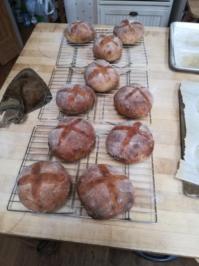 Broccoli Cheddar Bread Bowls Galore! The Fresh Loaf