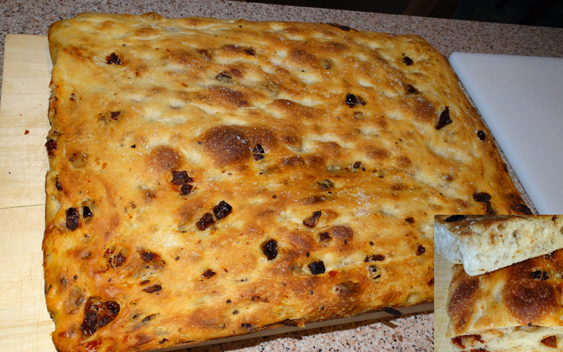 Sourdough Foccacia with Sundried Tomatos The Fresh Loaf