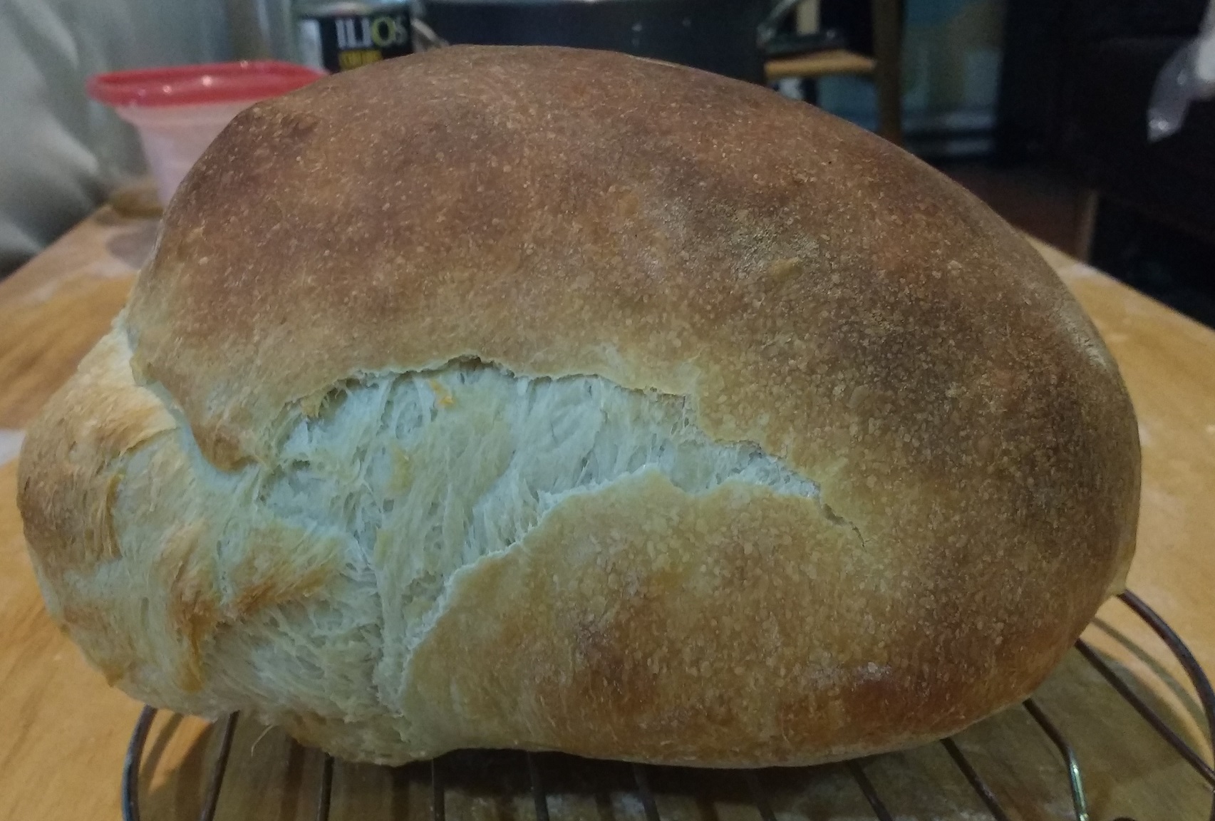 deposit Kent boycott loaf bursting on the side | The Fresh Loaf