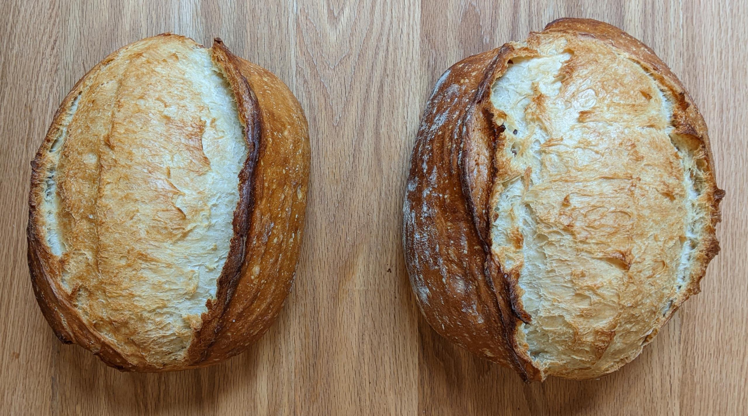 First bake in new gas oven / getting the crust just right The Fresh Loaf