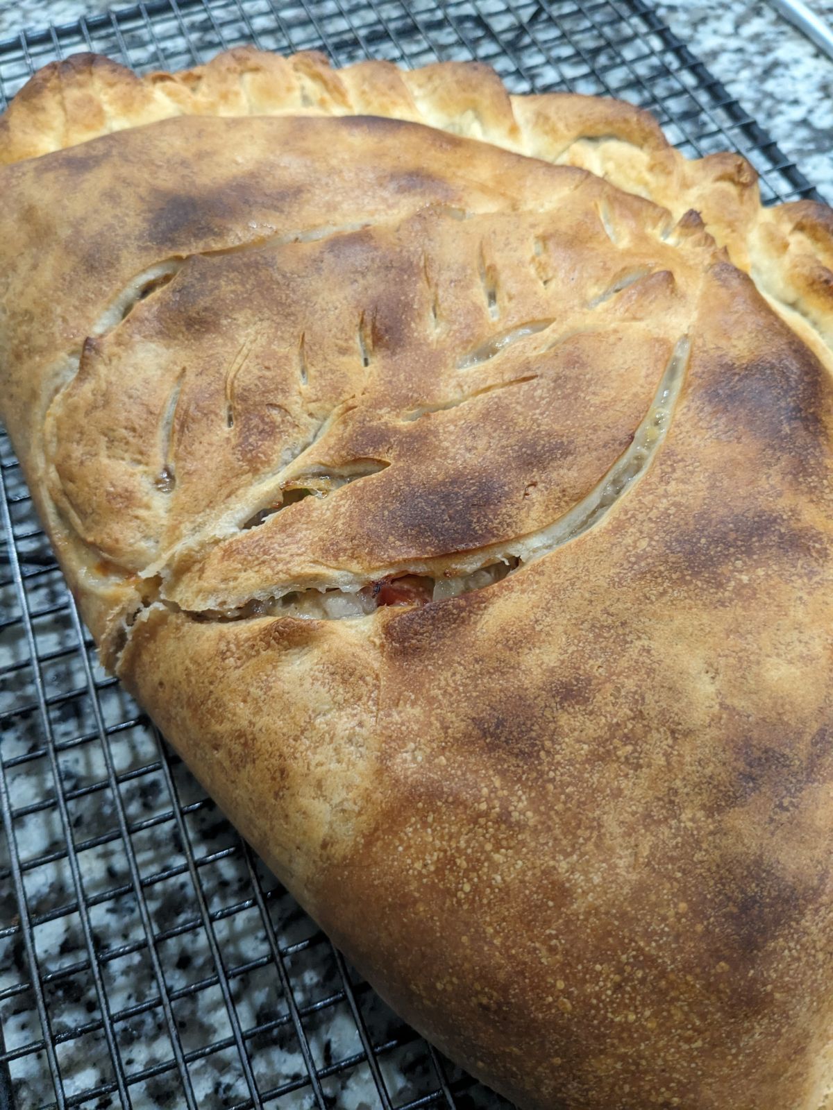 Savory Tuna melt crescent moon The Fresh Loaf