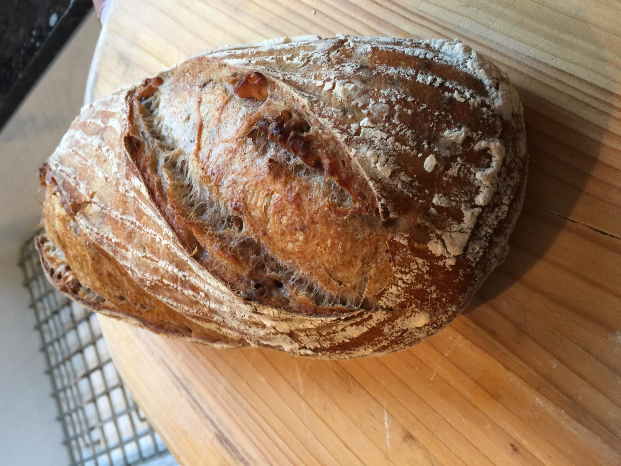 Walnut Levain The Fresh Loaf