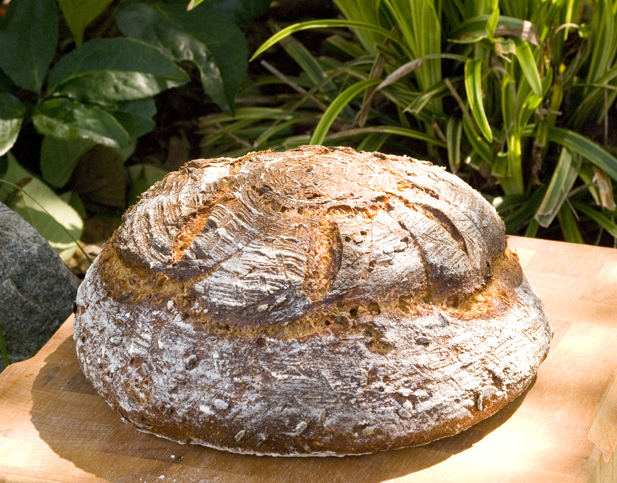 7 Grain Double Starter Soaker Bread The Fresh Loaf