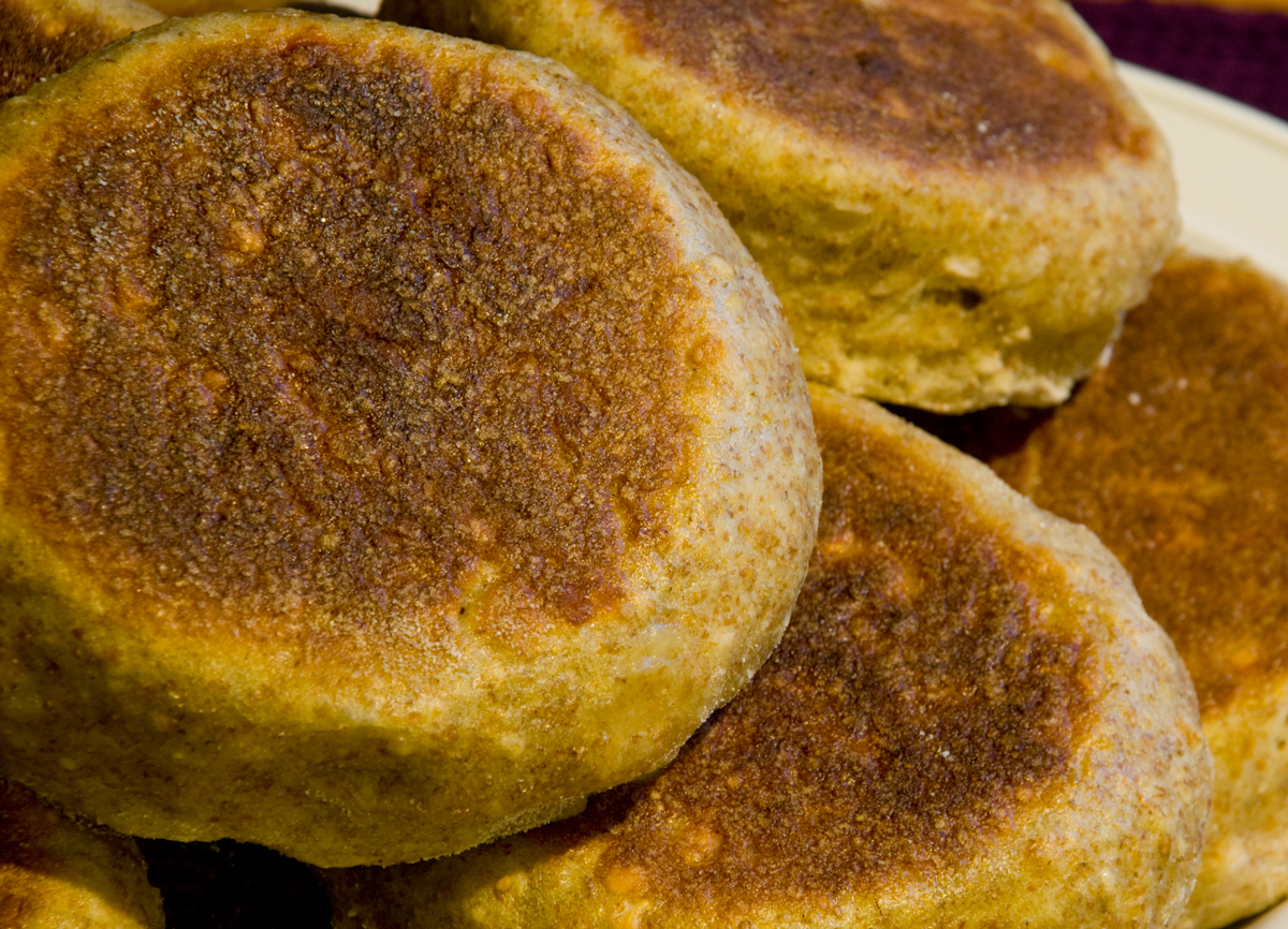 Sprouted Whole Wheat English Muffins The Fresh Loaf