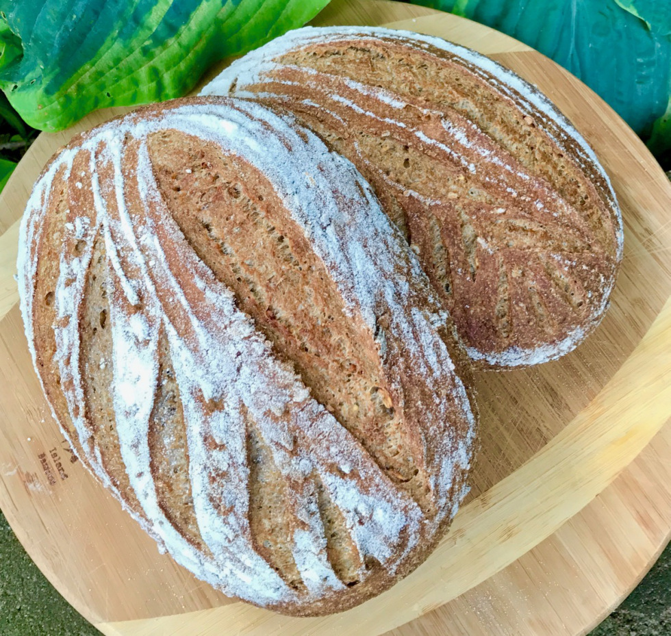 Pecan Grits Porridge Bread The Fresh Loaf