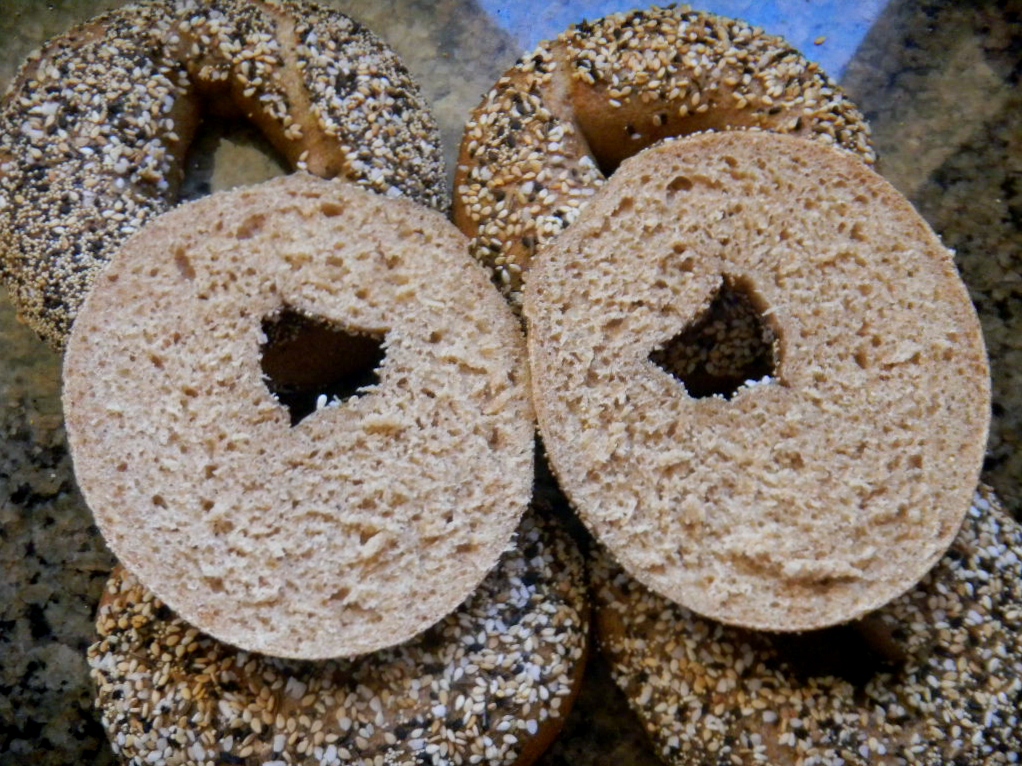 YW SD Sprouted Multigrain Bagels 50 Percent Whole Grain The Fresh Loaf