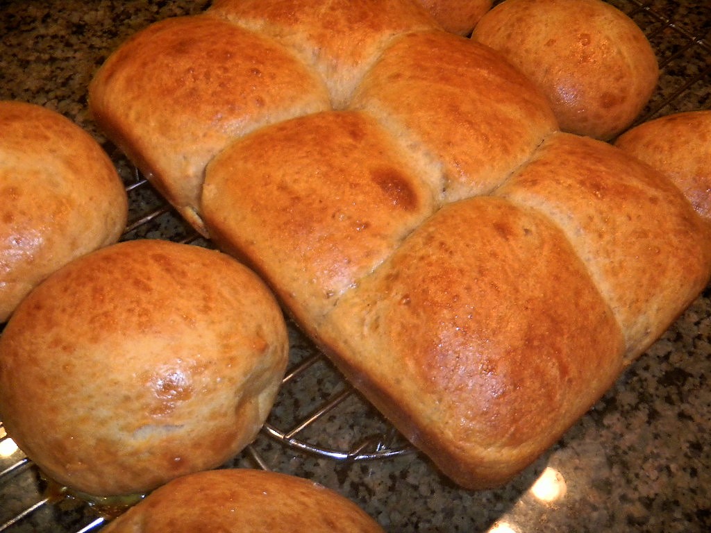 26 Whole Sprouted 9 Grain Brioche Buns The Fresh Loaf