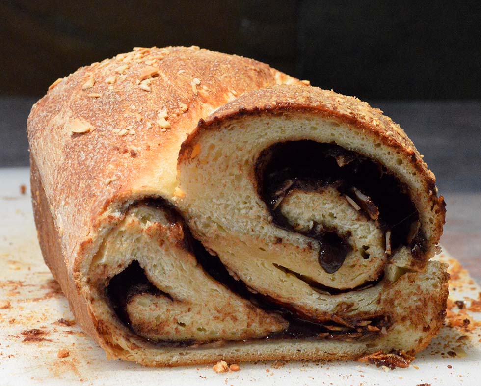 Chocolate, almond babka!!! The Fresh Loaf