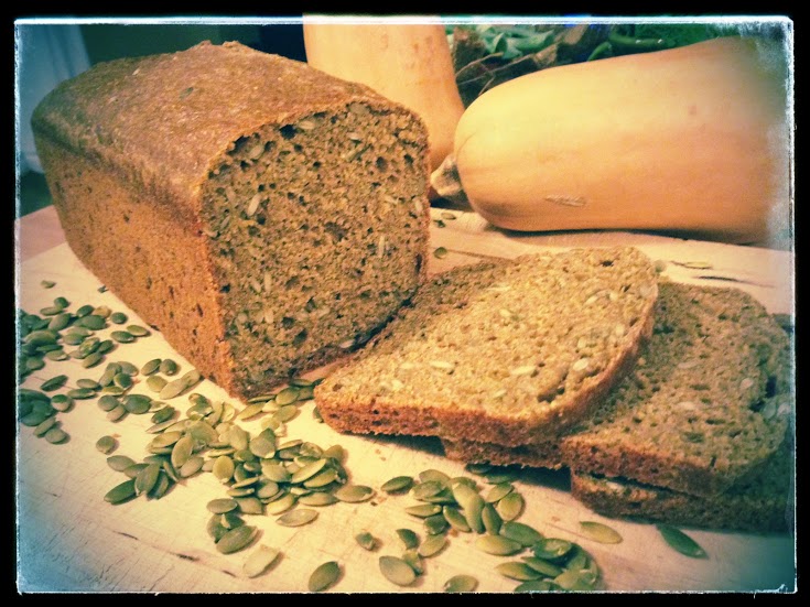 Kürbiskernbrot -- Pumpkin seed bread, 100% whole grain sourdough | The ...