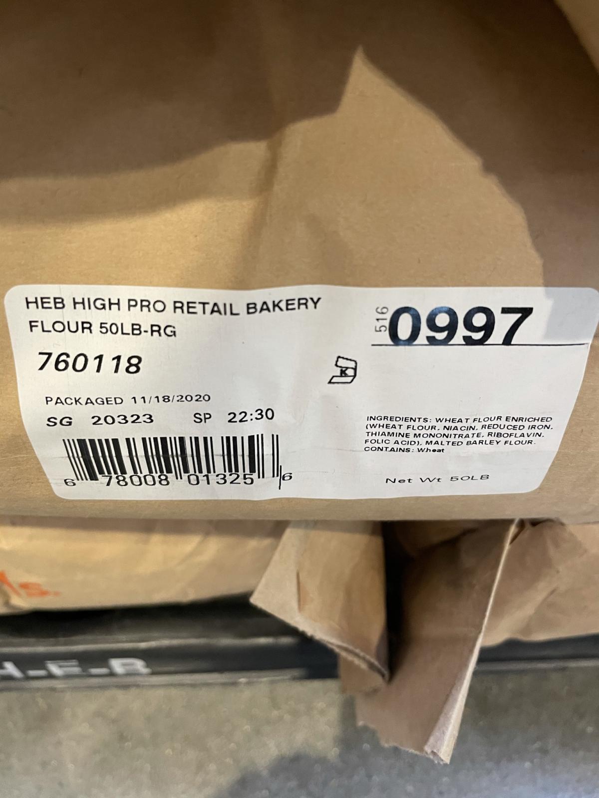 HEB Bakery flour The Fresh Loaf