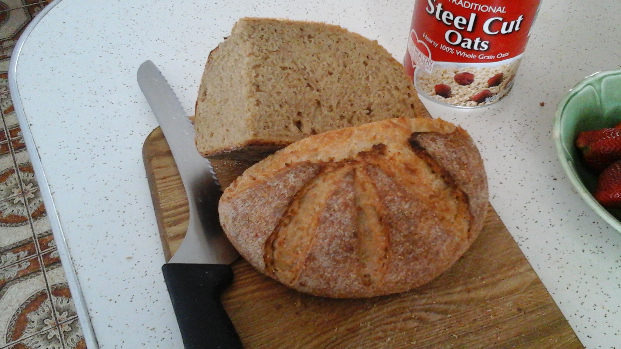Steel cut oat and ancient grain bread. The Fresh Loaf