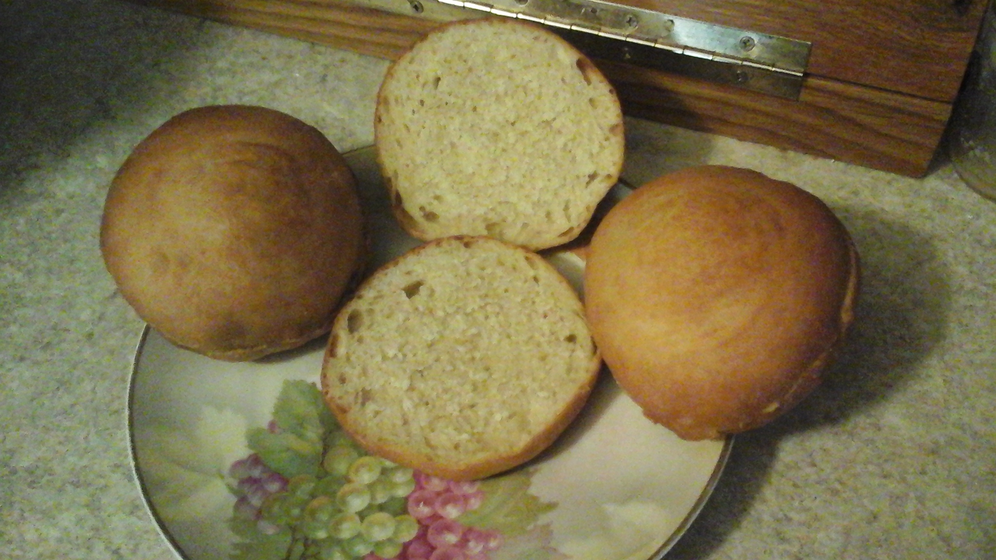 Yeast water burger buns. The Fresh Loaf