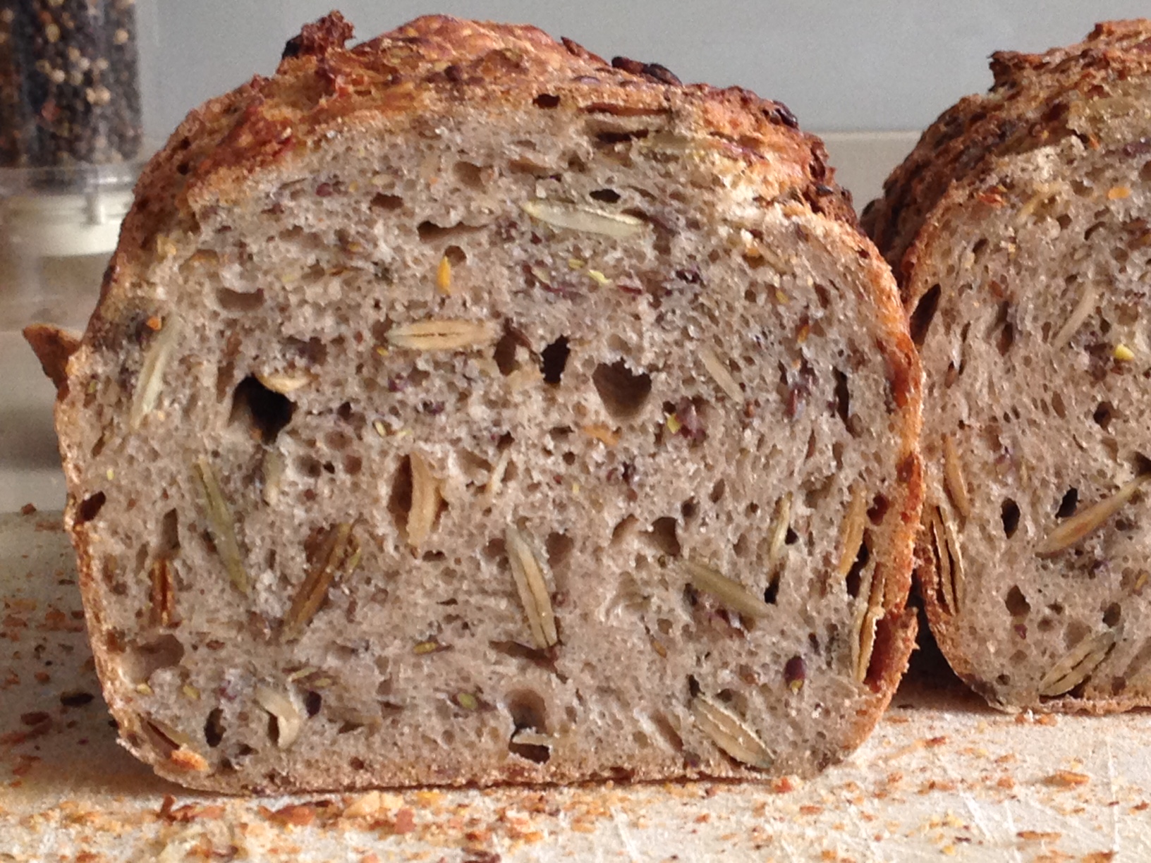 Hello everyone and a question re too thick a crust | The Fresh Loaf