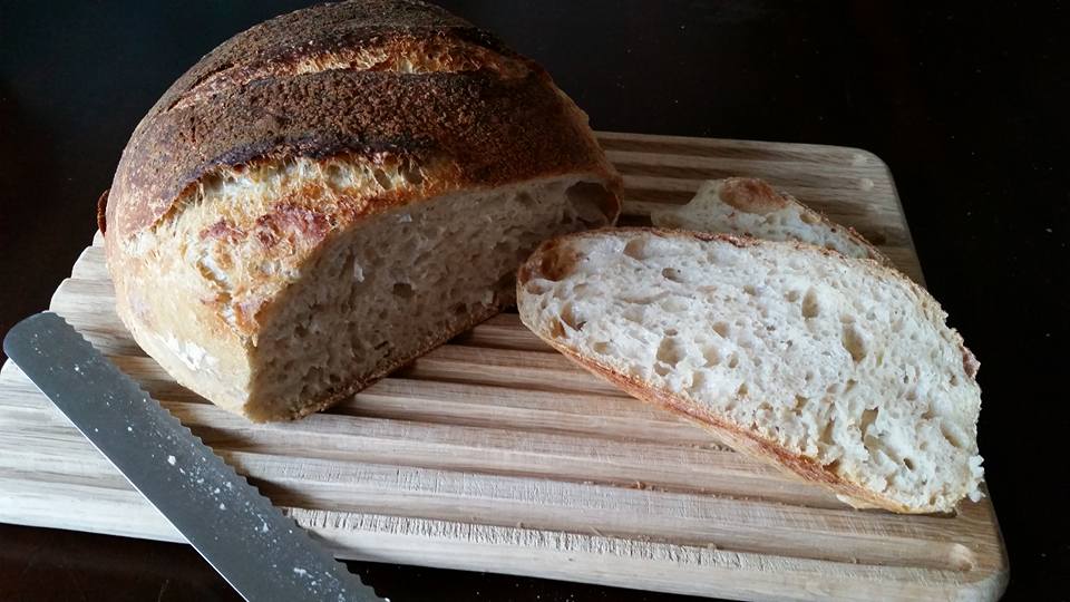 My first sourdough Tartine Country Loaf! The Fresh Loaf