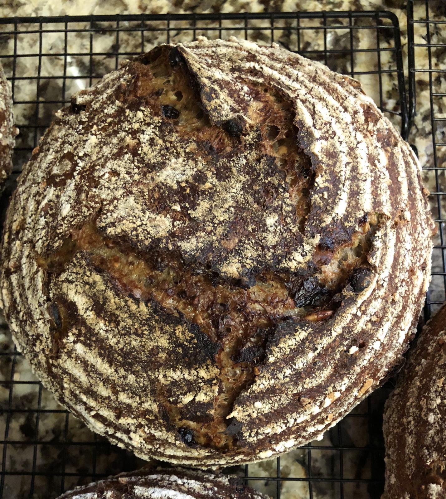 Fruity Granola Sourdough with Toasted Buckwheat Groats The Fresh Loaf
