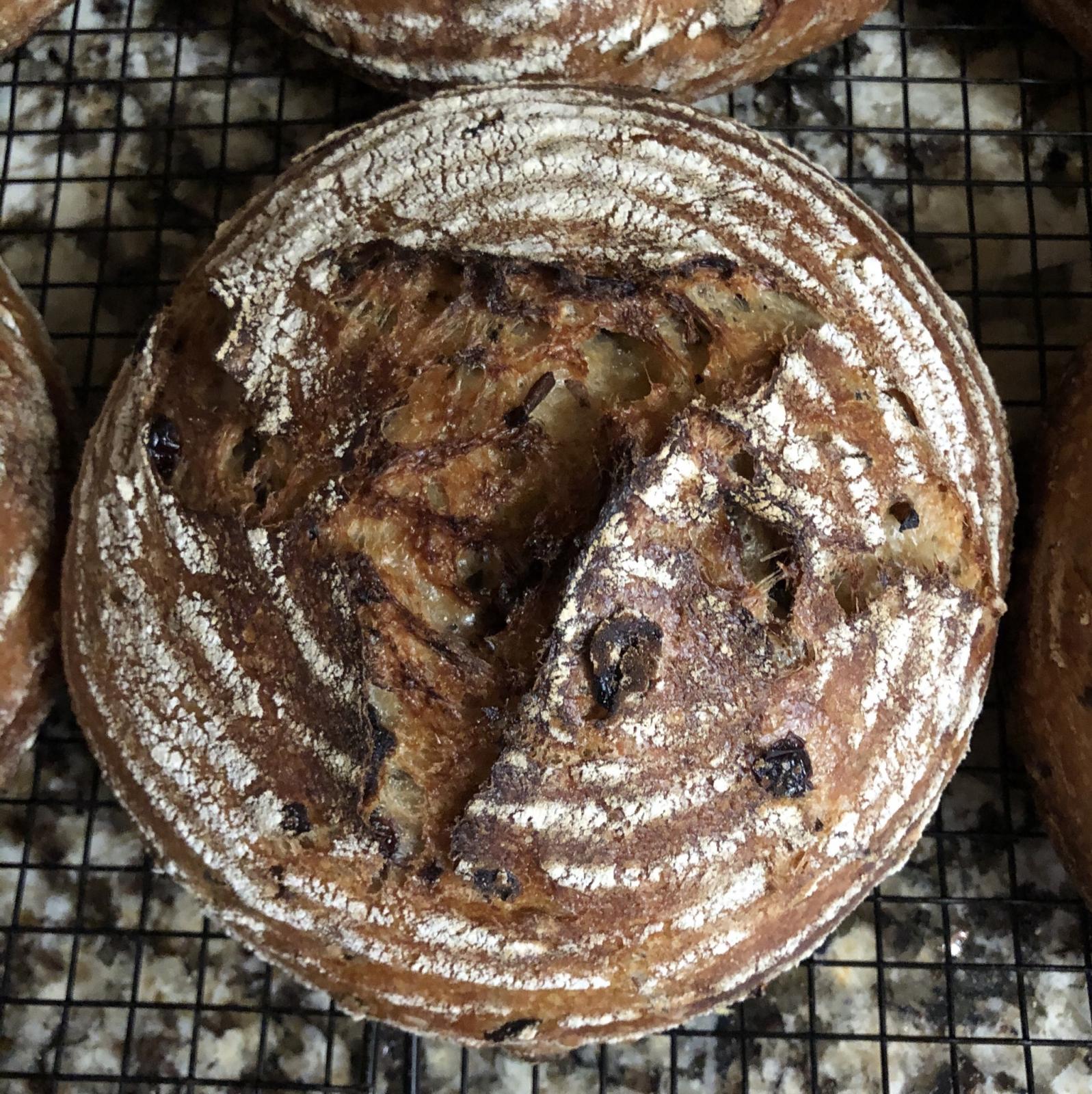Wild Rice Sourdough with Cranberries The Fresh Loaf
