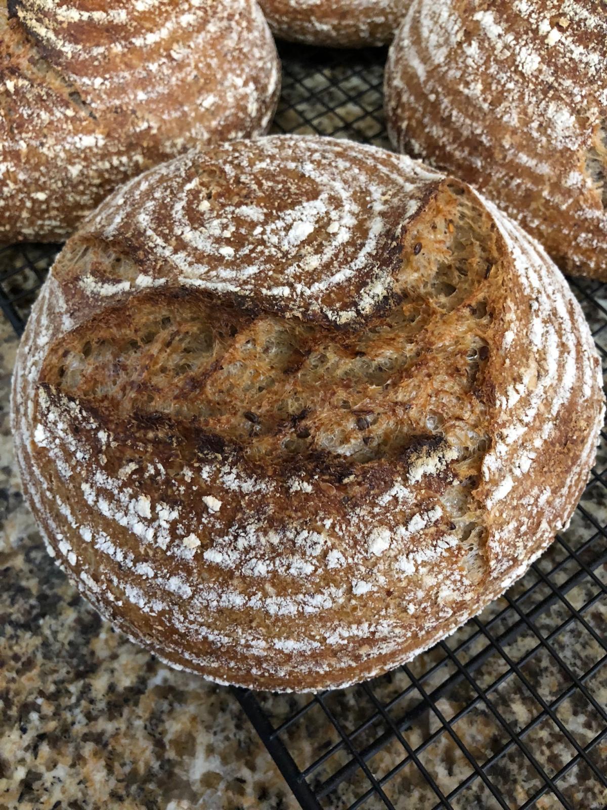 Oat Flour Banana Bread