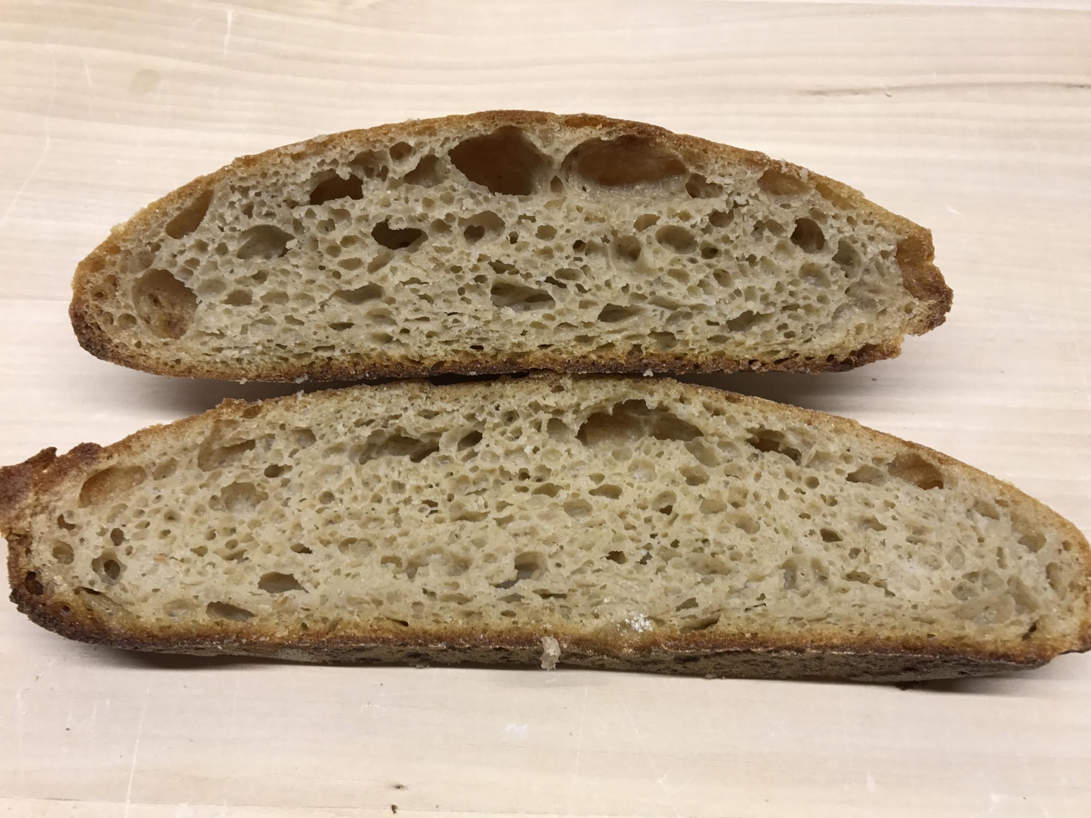 100 wholegrain kamut bread cold fermented The Fresh Loaf