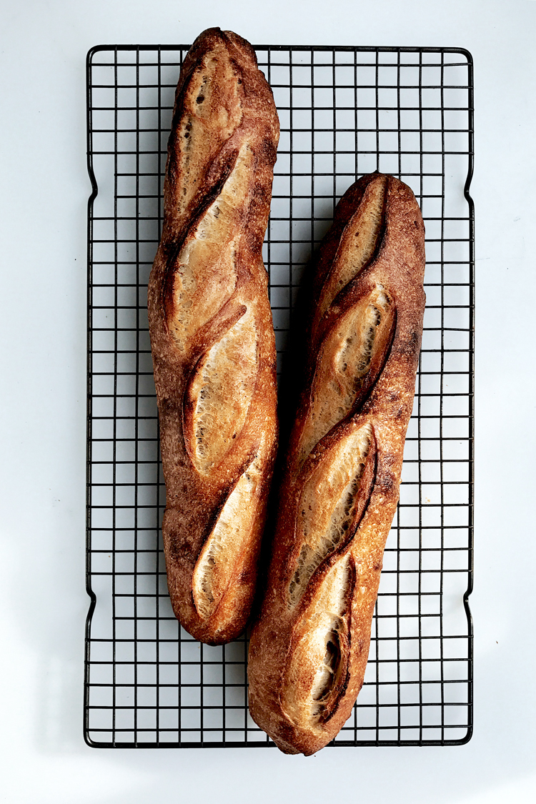 Beginner Sourdough Baguettes The Fresh Loaf