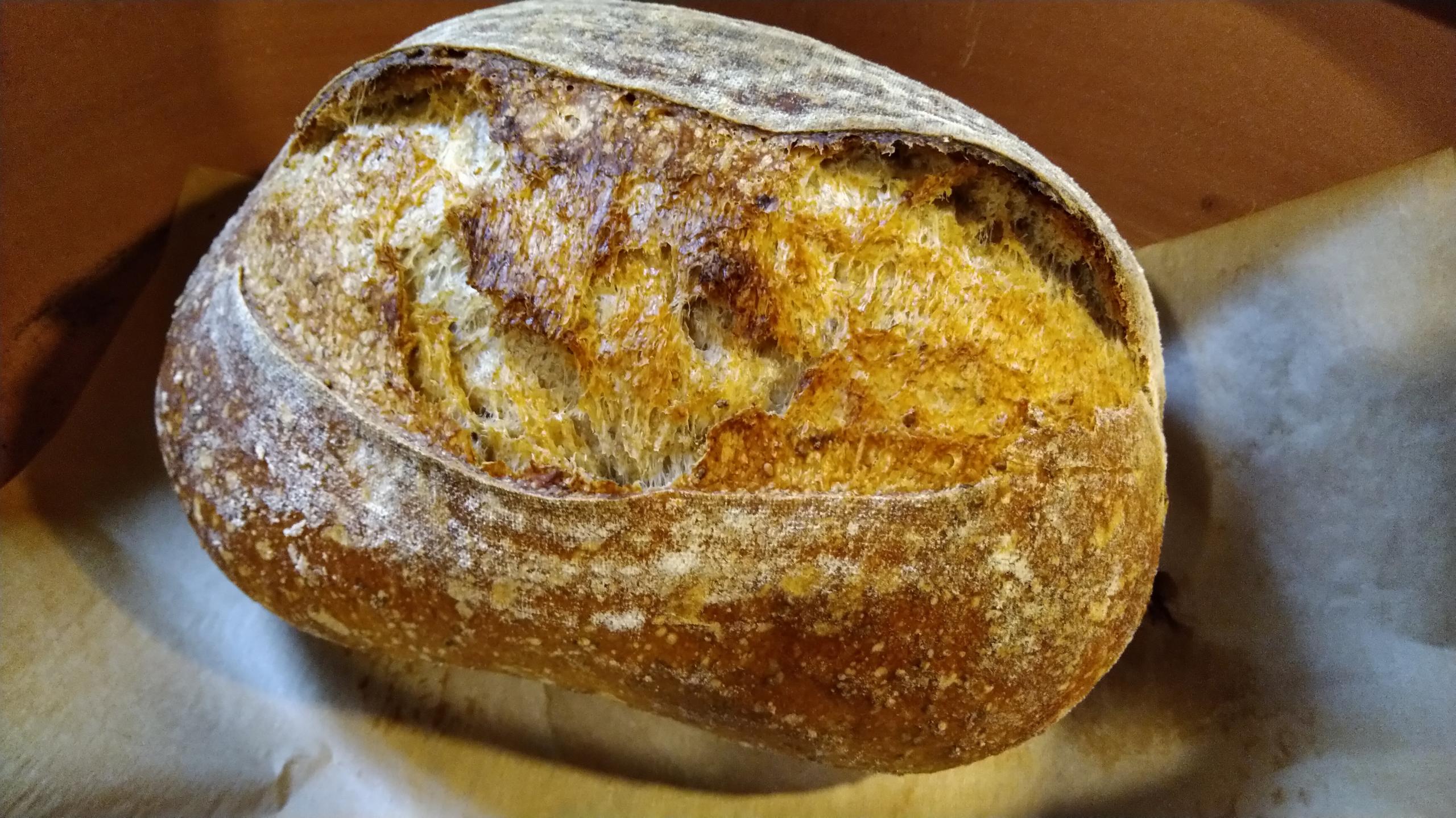 Double levain seeded sourdough The Fresh Loaf